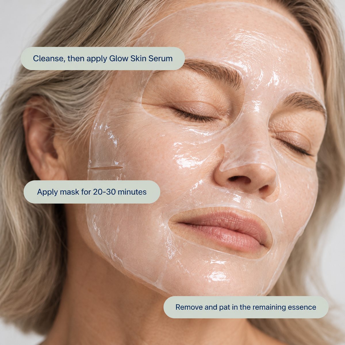 Bio Collagen Hydrogel Mask: how to use