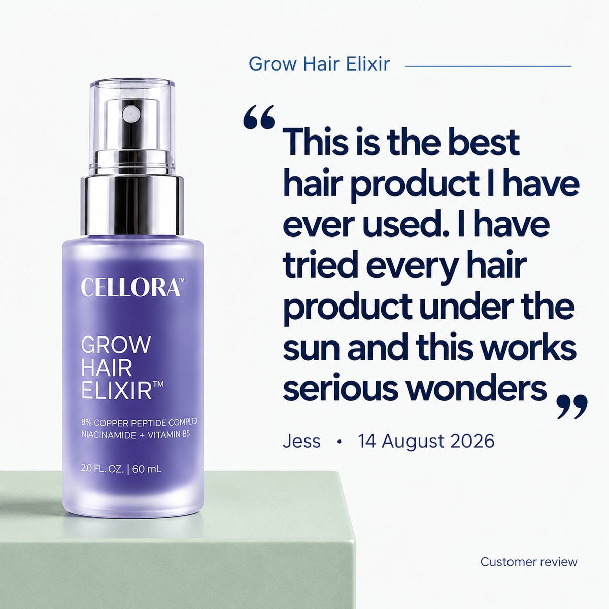 Gro Hair Elixir: customer review